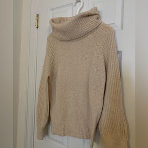 Chunky knit turtleneck